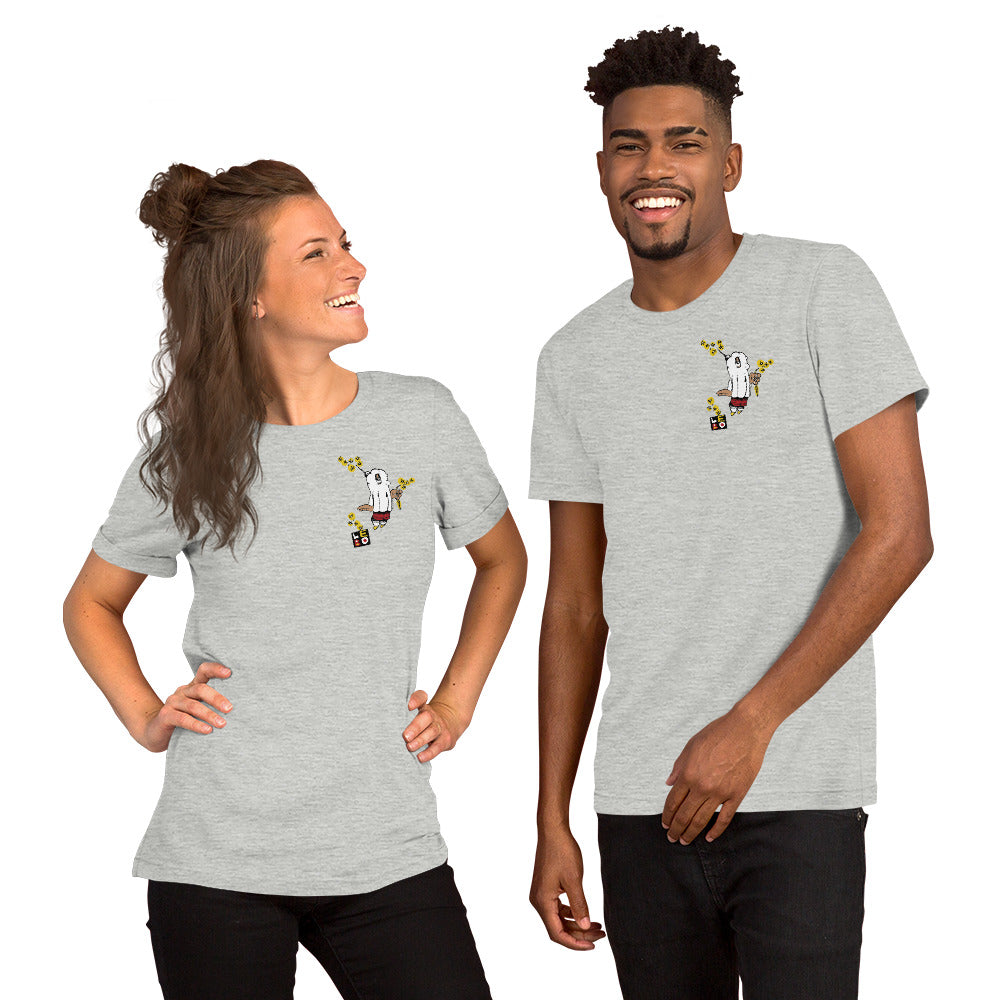 We Are Spirits in the Material World - Lebo Short Sleeve Unisex T-Shirt